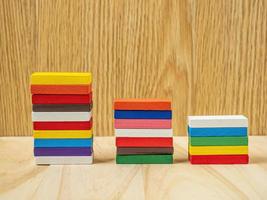 domino colour  chart for business content. photo