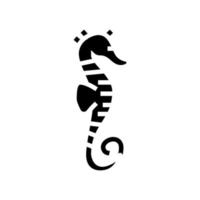 skate ocean glyph icon vector illustration