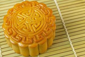 imagen de pastel de luna chino para el festival mooncake. foto