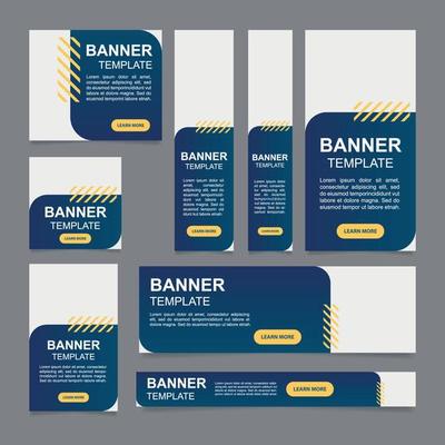 Web Banner Template Vector Art, Icons, and Graphics for Free Download
