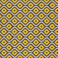 Vintage background made of concentric Gold drop shapes between curved white lines. zigzag lines, winding, zigzag, tortuous, sinuous, serpentine, Gold and white, Gold white, vintage background vector