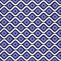 Vintage background made of concentric Light Slate Blue drop shapes between curved white lines. zigzag lines, Blue, zigzag, tortuous, sinuous, serpentine, Blue and white, decorative background vector