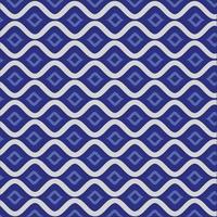 Vintage background made of concentric Blue drop shapes between curved white lines. zigzag lines, Blue, zigzag, tortuous, sinuous, serpentine, Blue and white, decorative background vector