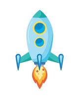 rocket launcher startup vector