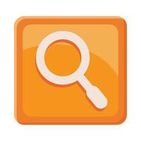 search app button vector