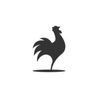 diseño de icono de logotipo de pollo vector