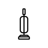 Home vacuum cleaner icon vector. Isolated contour symbol illustration vector