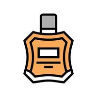 cologne perfume after shaving color icon vector illustration