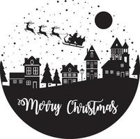 Christmas scene 7.3 Christmas Vector file