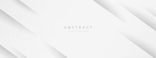 White modern abstract Vector background presentation