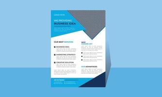 Business Flyer, Corporate, Agency, Creative, Marketing,Template, Print, A4, Vector