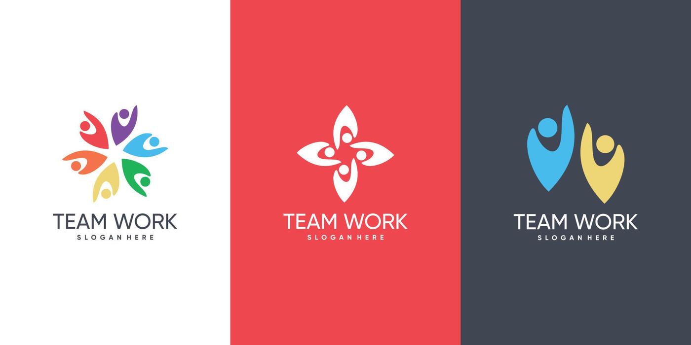 Team Building Logo Vector Art, Icons, and Graphics for Free Download