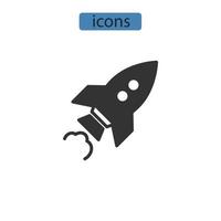 boosting algorithims icons  symbol vector elements for infographic web