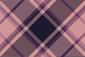 Tartan or plaid night color pattern. vector