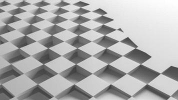 textura de patrón abstracto de vector de fondo blanco 3d foto