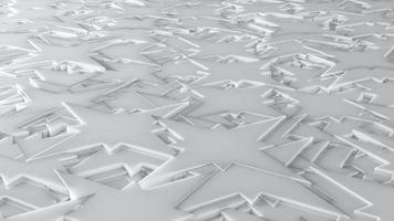 White 3D Background Abstract 4 Point Star pattern texture photo
