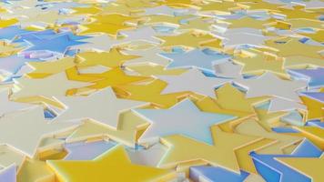 3D Background Abstract 5 Point Star pattern texture photo