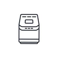 Bread maker icons  symbol vector elements for infographic web