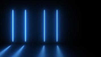 Concept N1 Abstract Neon Lights Animation with Lights Led Effect and Moving Pattern video