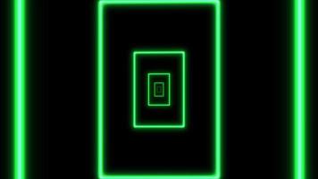 Concept N23 Abstract Infinite Neon Rectangular Vertical Dynamic Background video