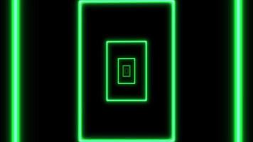 Concept N23 Abstract Infinite Neon Rectangular Vertical Dynamic Background video