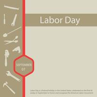 Labor Day. Day Labor. vector