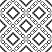 patrón floral geométrico de mandalas boho asiáticos en blanco y negro para imprimir en tela, otros productos a pedido vector