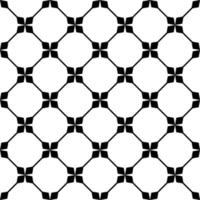 black white geometric asian boho fabric pattern vector