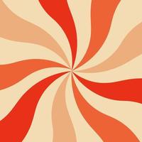 Psychedelic retro groove background vector