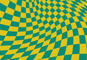 psychedelic geometric pattern with squares vector