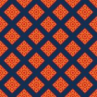 native asian geometric pattern vector