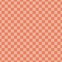 Chickened geometric retro pattern. Seamless pattern with squares. Vector illustration