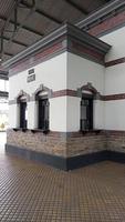 old train station building architecture photo