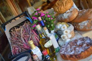 catering buffet food indoor in luxury restaurant photo