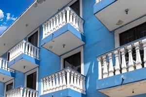 Mexico, Veracruz colorful streets on sea promenade near Veracruz Port photo