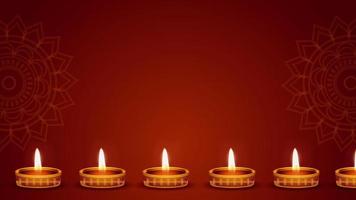 Happy Diwali Background Stock Video Footage for Free Download