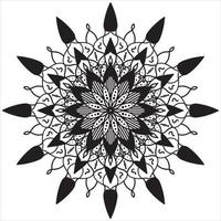 Mandala Art Design, vector file.