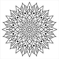 Mandala Art Design, vector file.