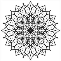 Mandala Art Design, vector file.
