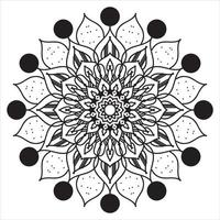 Mandala Art Design, vector file.