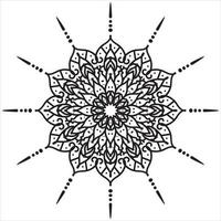 Mandala Art Design, vector file.