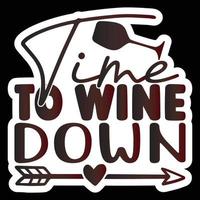 Best Of Wine Sticker Design And Download Vector File.