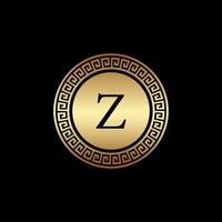 millionaire logo design, icon design template element, lettet Z design vector