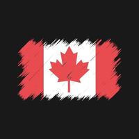 Canada Flag Brush. National Flag vector