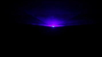 spettacolo laser colorato sullo sfondo scuro.