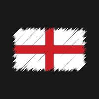 England Flag Brush Strokes. National Flag vector