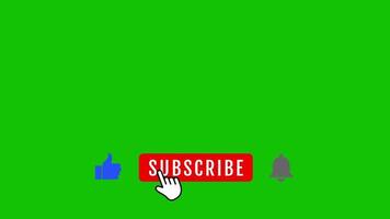 Subscribe and Reminder Button Animation on black channel. animated, background, click, internet, media, online, social, stream, streaming, video, views, youtube video