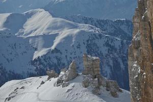 mountain winter nature photo