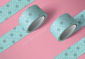 Duct Tape Mockup Background vector