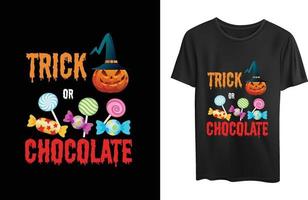 camiseta de tipografía de vector de halloween